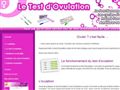 Détails : Test d'ovulation