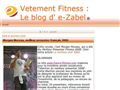 Détails : Vetement fitness | Le blog d'e Zabel